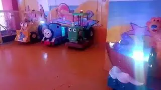 Amutec Balamory Daisy Bus Kiddie Ride Free Turn With 2:Rides