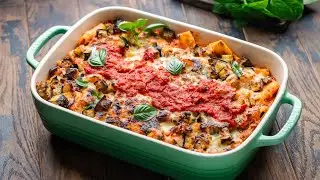 Baked Eggplant Pasta