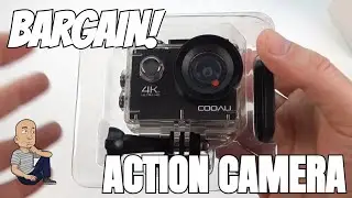 CooAU 4K 20MP Action Camera with Wifi - unboxing & review