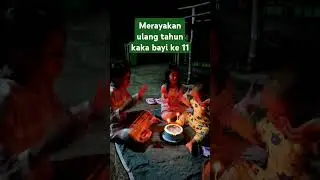 ulang tahun kaka bayi #ulangtahun #happybirthday #lucu #anakpintar