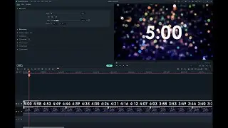 How to make a countdown timer in Filmora