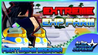 Extreme EXP Farm Solo Guide featuring Madara 5-Star | All Star Tower Defense