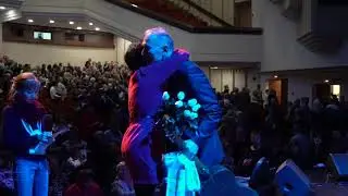 Фёдор Добронравов. Поклон после спектакля.