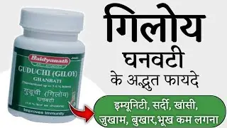 Giloy Ghanvati Tablets ke fayde | Dosage | Uses | Side Effects in hindi | Baidyanath