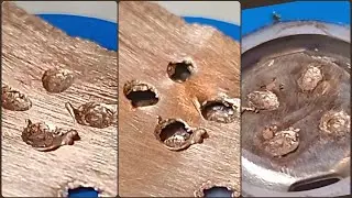 Точечная сварка медной ленты 0.2 мм к 18650. 