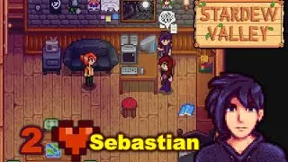 Stardew Valley - Sebastian two hearts event