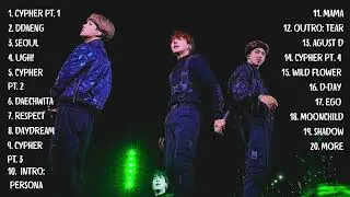 The Rap Revolution | BTS Rap Line Playlist