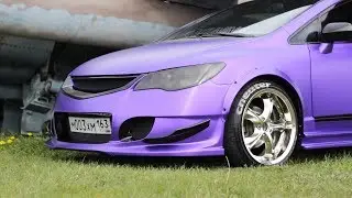 Purple Civic
