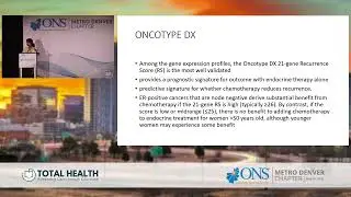 2023 Oncology Nursing Society Metro Denver Chapter - Genetics, Genomics, and Emerging Tools