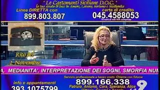 LE CARTOMANTI SICILIANE TRASMISSIONE 13 NOV 2016