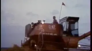 1987 год. Литовская ССР.  Спасение урожая вопреки погоде.