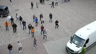 Flashmob in Calw / KOMPLETT/ Freestyle & Discofox - 17.10.20 - danekdance