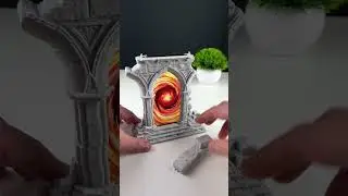 I 3D Printed A Portal 😱 #Shorts