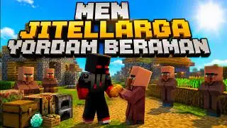 JITELLARGA UY QURIB BERDIM MINECRAFT UZBEKCHA🤫🛸 FANGEN
