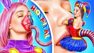 Hôpital CANDY PRINCESS ! Bon Docteur Pomni ! L'incroyable Cirque Numérique à l'hôpital !