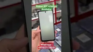 Redmi 10T 4/64 gb Good Quality Available #mobile #androidphone #androidsmartphone #budgetsmartphone