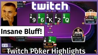 FINAL TABLE 250$ Monsterstack! | Twitch Poker Highlights
