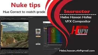 Nuke tips: HueCorrect to Correct your image  Eng