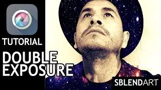pixlr app - simple double exposure photo edit tutorial