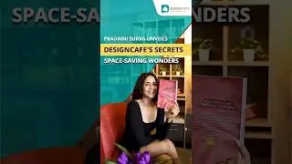 Space Saving Interiors in Chennai | Actress Pradaini's DesignCafe Experience #shorts