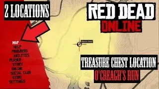 RDR2 Online * Treasure Map * O'Creagh's Run * Updated