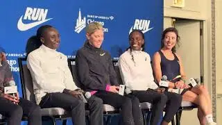 2024 Chicago Marathon Elite Women's Press Conference