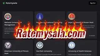 ការបង្កើតឡើង Ratemysala.com របស់គម្រោងតម្លាភាព