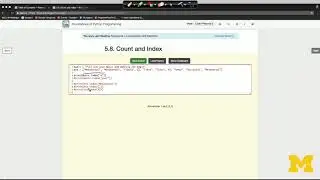 Count and Index - Python Basics