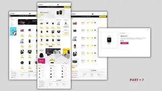 E-commerce website using React JS part 7 | react ecommerce website | 