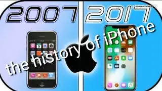 The history of iPhone