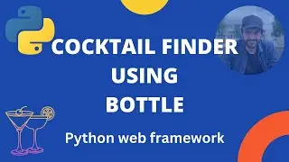 Cocktail Finder Web Project | Bottle Web Framework