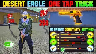 Desert Eagle One Tap Headshot Trick || Free Fire Me Headshot Kaise Mare || Khuni Gamers