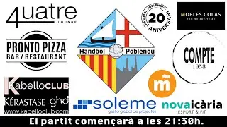 CLUB HANDBOL POBLENOU vs CH PARETS A