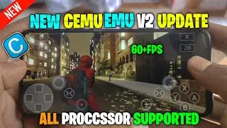 🔥 CEMU ANDROID V2 - SETUP/SETTINGS/GAMEPLAY TEST | WII U EMULATOR BIG UPDATE!🔥