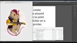 Preparing a file with cutlines using Adobe Illustrator