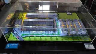 Industrial Solar Power Plant Model