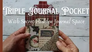 Discover The Triple Pocket's Secret Hidden Journal Space - Journal Pocket Tutorial