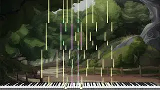 [MIDI/Synthesia] Elwyn Forest (Cataclysm) (Epic OST with Piano Roll)