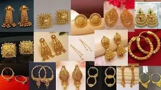 gold tops design/gold earrings design/gold stud design 