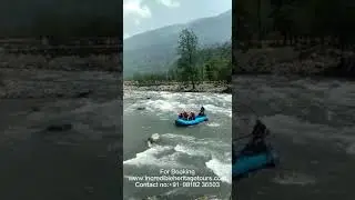 Manali Enjoy River Rafting | Kullu Manali