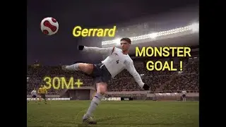 😱 MONSTER GOAL (30M+) FROM ENGLISH LEGEND | PES 6