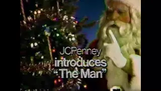 JCPenney Introduces The Man (1985 Christmas commercial with Santa Claus)