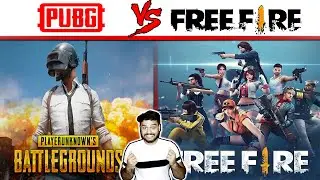 कौन जीतेगा? PUBG vs FREE FIRE - Game Comparison and Random Facts - FactTechz