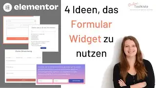 4 Möglichkeiten, wie du das Formular Widget nutzen kannst | Elementor Pro