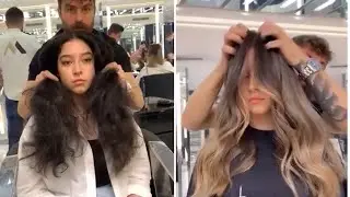 NEW Hair colour by MOUNIR  hair transformation by MOUNIR #haircolourist #highlightshaircolour