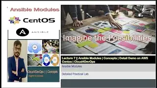Ansible Modules | Concepts | Detail Demo on AWS Centos | Cloud4DevOps
