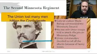 The Second Minnesota Regiment at Missionary Ridge