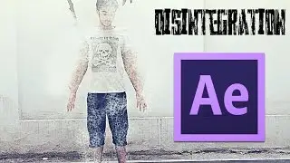 How To Do Burst/dispersion in After Effects | After Effects Cc Tutorials Disintegration