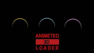 Animeted loader with HTML and CSS
