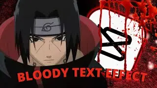 Bloody Text Like xenoz ll CapCut AMV Tutorial 2023 (Easy & Simple)